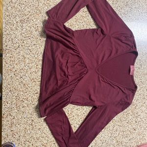 Ragdoll Maroon long sleeve